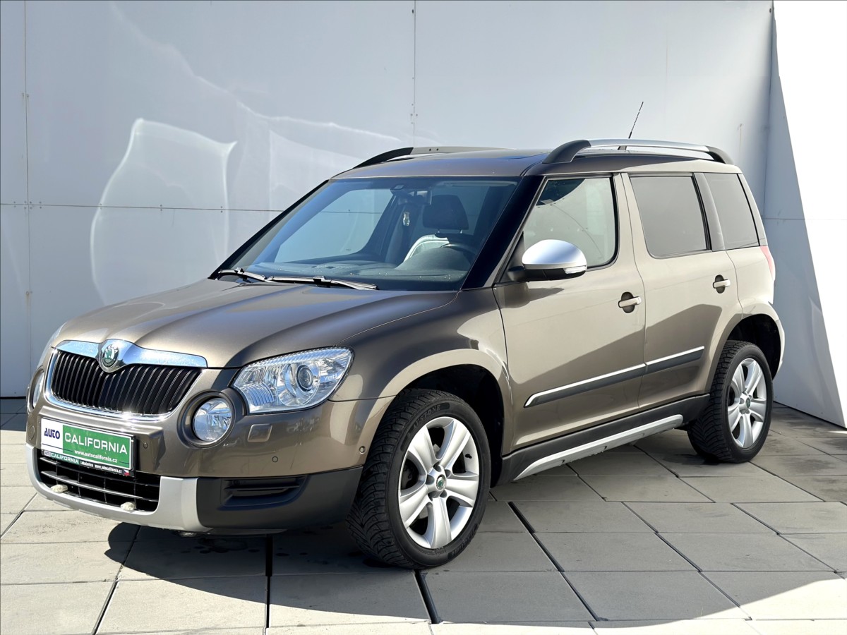 Škoda Yeti 2,0 TDI 4x4 DSG KŮŽE TAŽNÉ XEN