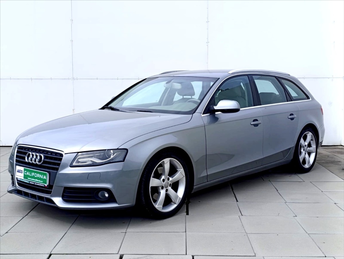 Audi A4 Avant 2,0 TDi 125kW Kůže Bi-xenon