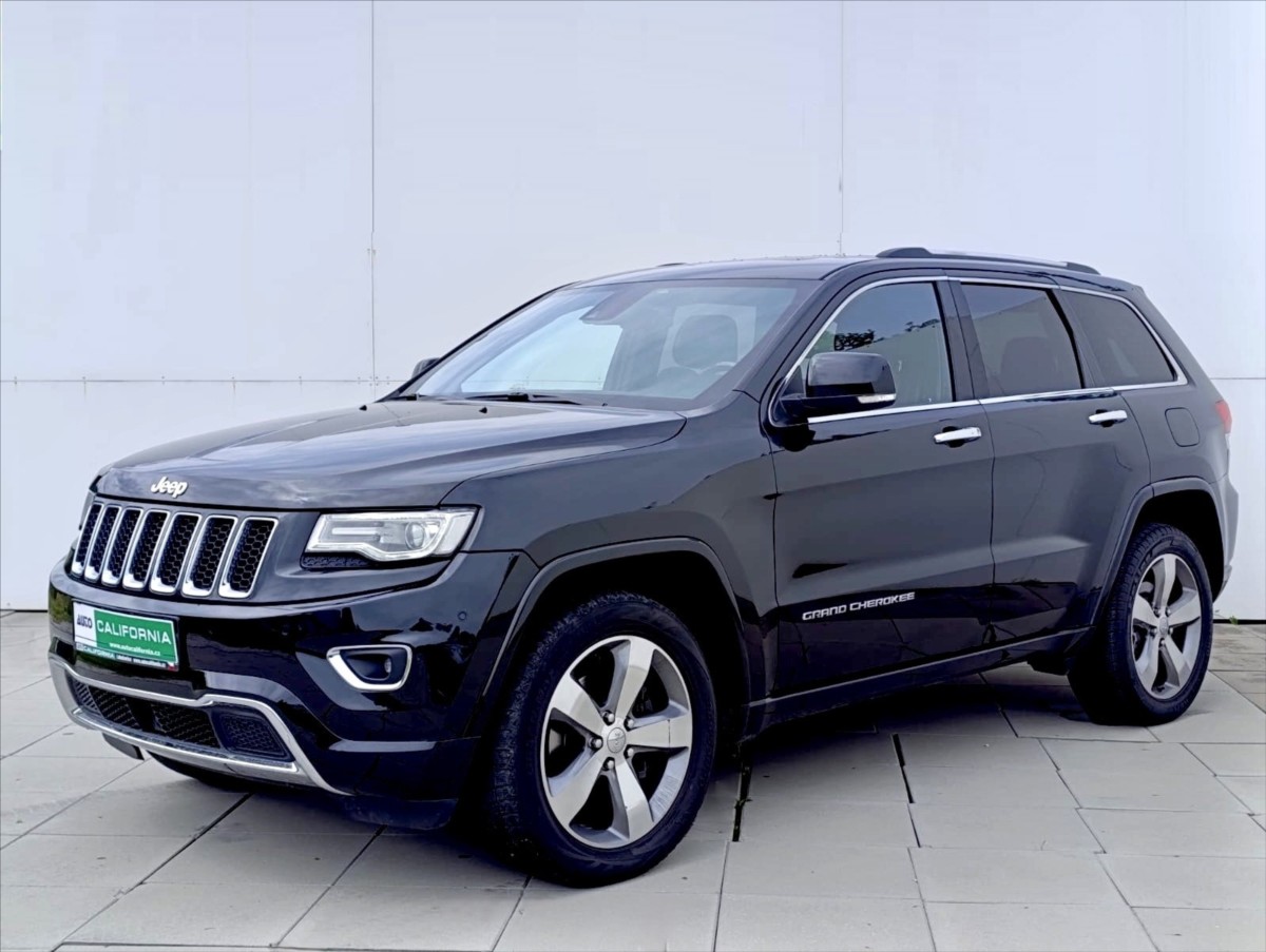 Jeep Grand Cherokee 3,0 CRD Overland 4WD Navi,Kůže