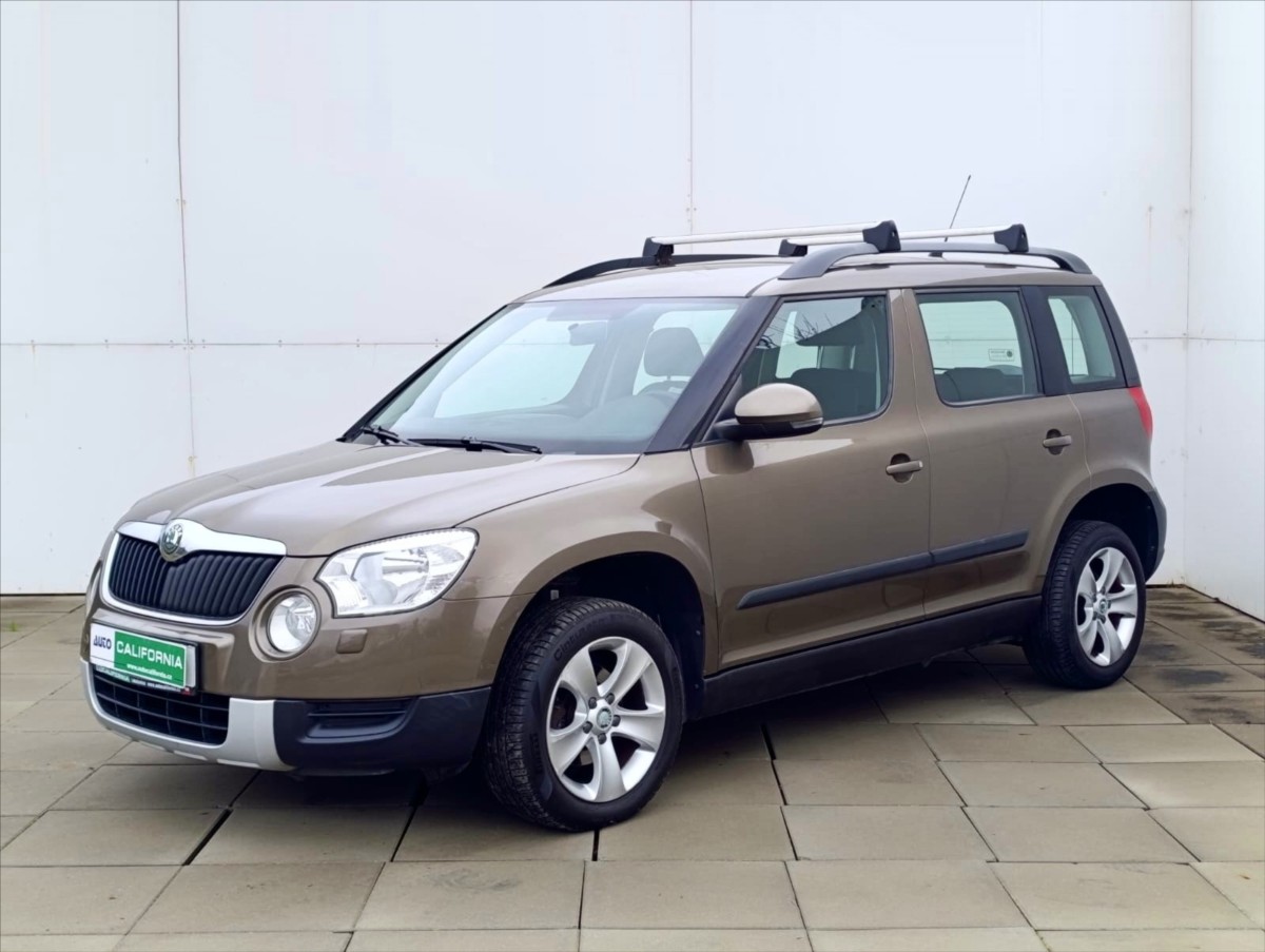 Škoda Yeti 1,6 TDi Navi Klima Tempomat